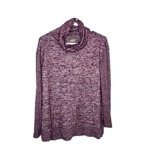 WOMENS SONOMA PURPLE TURTLE NECK SIZE SMALL